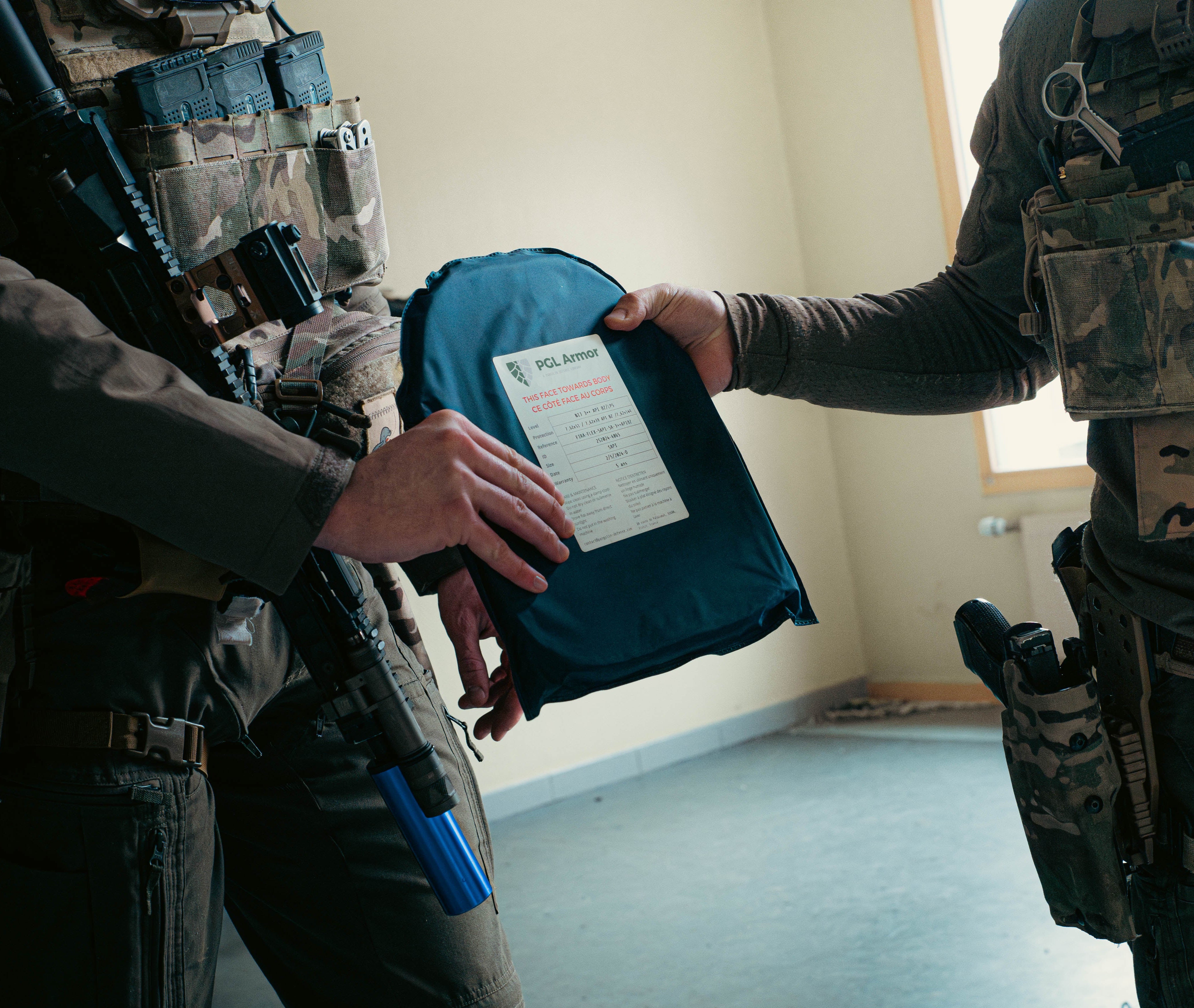 NIJ 3++ M855 Ballistic plate