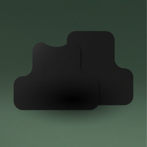 Front and back PGL Armor ballistic plates for body armor vest