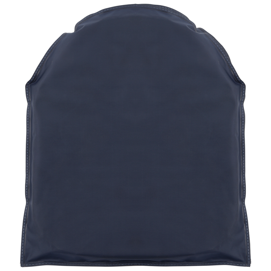 Back view of PGL Armor NIJ level 3 ballistic plate with clean protective cover